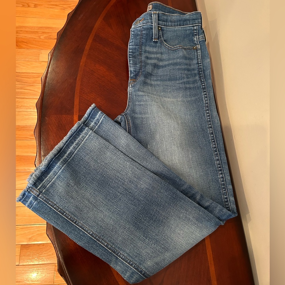 Point Sur 10” Demi Boot Jeans with Frayed Hem